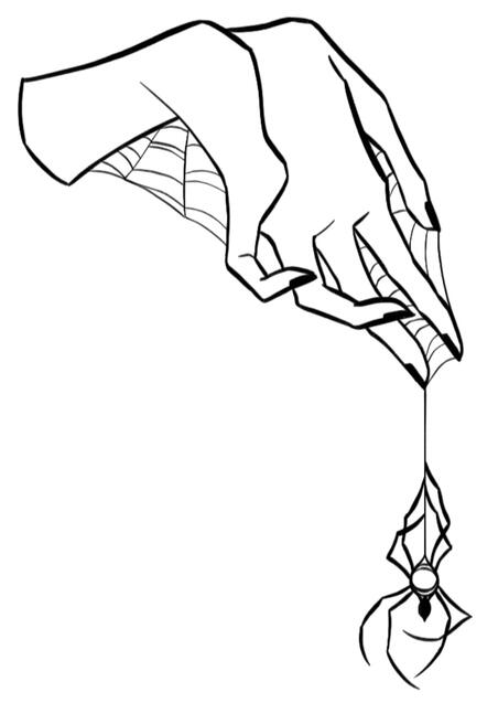 spider hand